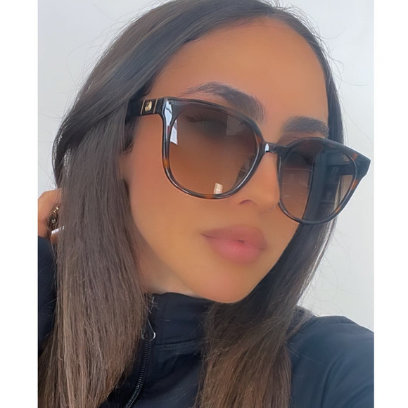 NEW Gucci GG1122AS Brown Havana Marmont Sunglasses - Picture 1 of 7